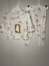 Angel Dear Just Hatched Chicks Lambs Unisex Take Me Home Set Bamboo NWT 0-3M
