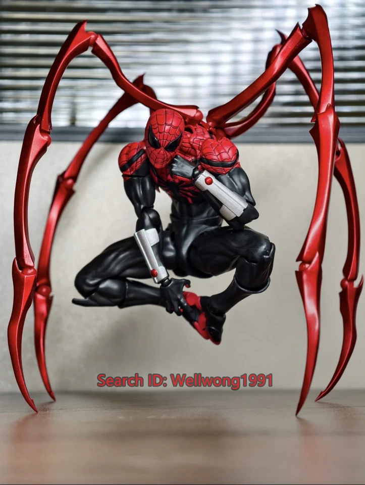 In Stock Mess Toys Superior Spiderman Octopus Spider Action Figure Toy NEW 16cm - Image 2 of 4