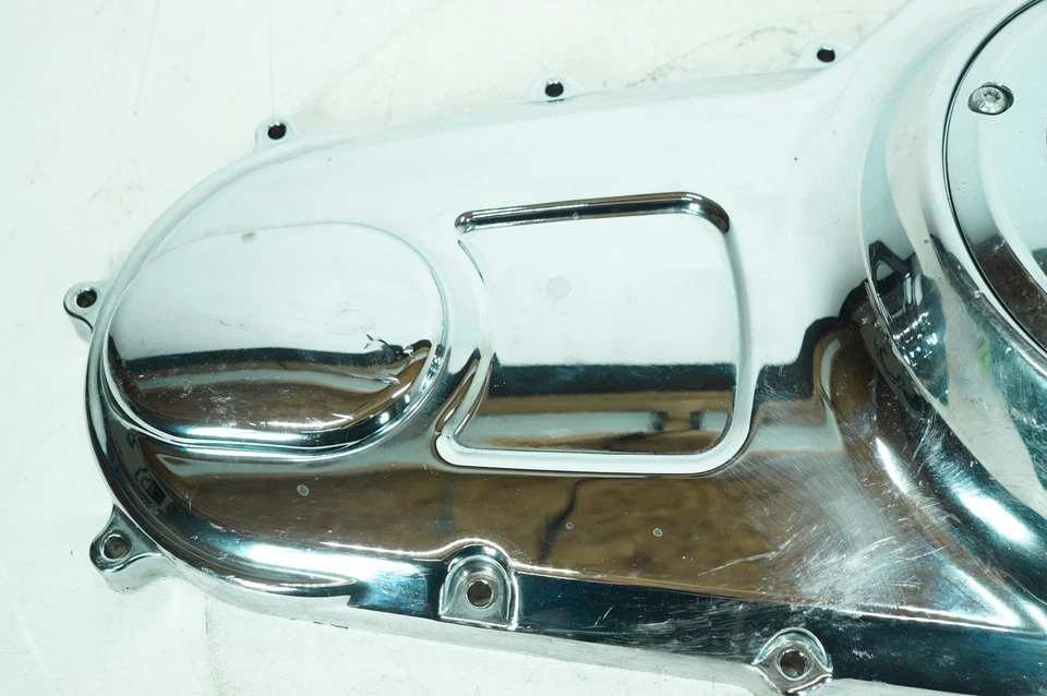 11 Harley Touring Street Glide Screamin Cubierta de embrague primaria exterior rayada 110 Foto 4 de 4