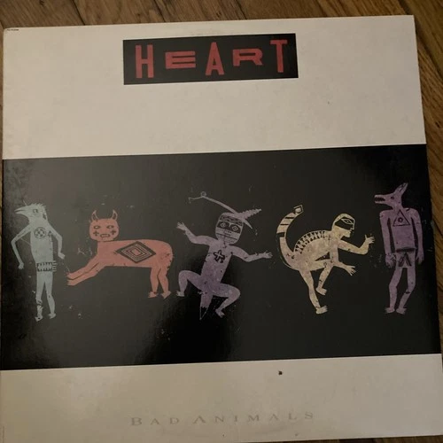 Heart Bad Animals Vinyl LP 1987 133