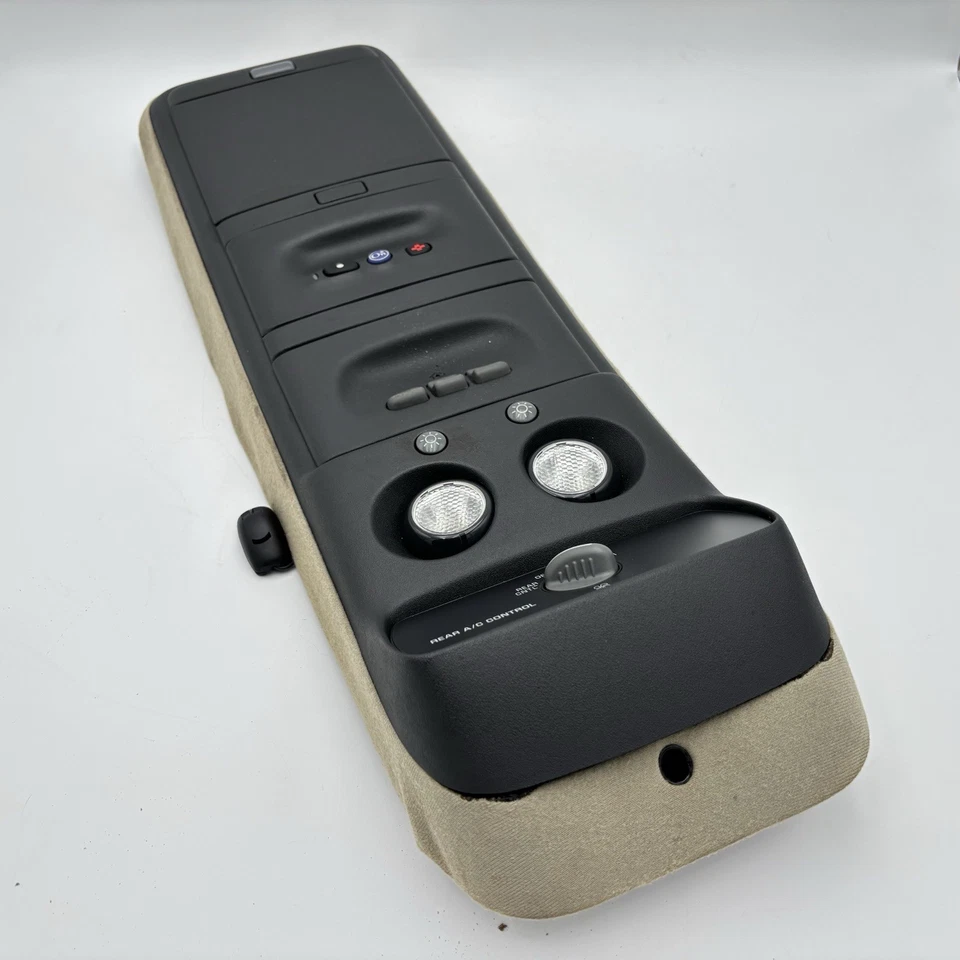 95-99 Escalade Suburban Tahoe Overhead Console Dome Light Homelink Rear AC OEM - Image 3 of 4