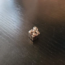 James Avery Retired Present Charm, uncut