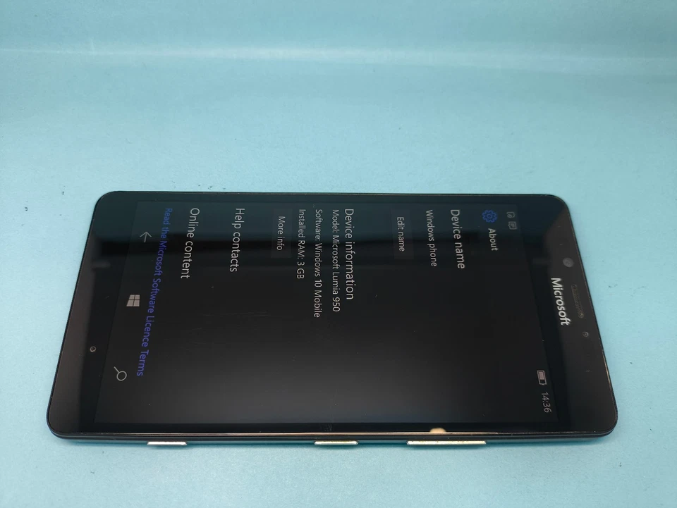 Microsoft Lumia 950 Unlocked 32GB Windows 10 Smartphone TOP Condition - Image 2 of 4