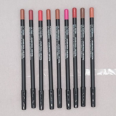 Nabi Lip Liner Pencil 0.08 Oz/2g Full Set  of 9 Shades