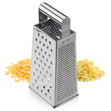 by Progressive Deluxe Stainless Steel Box Grater,Silver, Medium