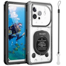 Beasyjoy Waterproof Phone Case, Underwater Phone Case for Snorkeling, Universal