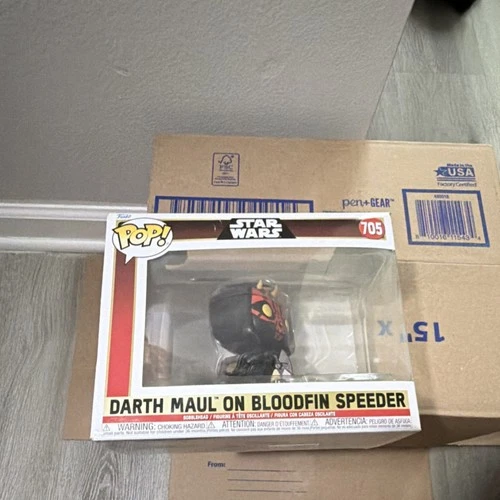 Funko Pop! Star Wars Darth Maul Bloodfin Speeder Rides Deluxe Vinyl #705