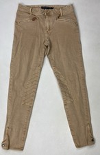 Polo Sport Ralph Lauren Equestrian Riding Pants Women Size 27 Beige