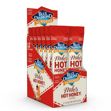 Blue Diamond Almonds Roasted Salted Snack Nuts, 1.5 Oz Single Serve, 12 Pack