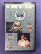Country Girls: 20 Country Greats 1986 Music Cassette Tape