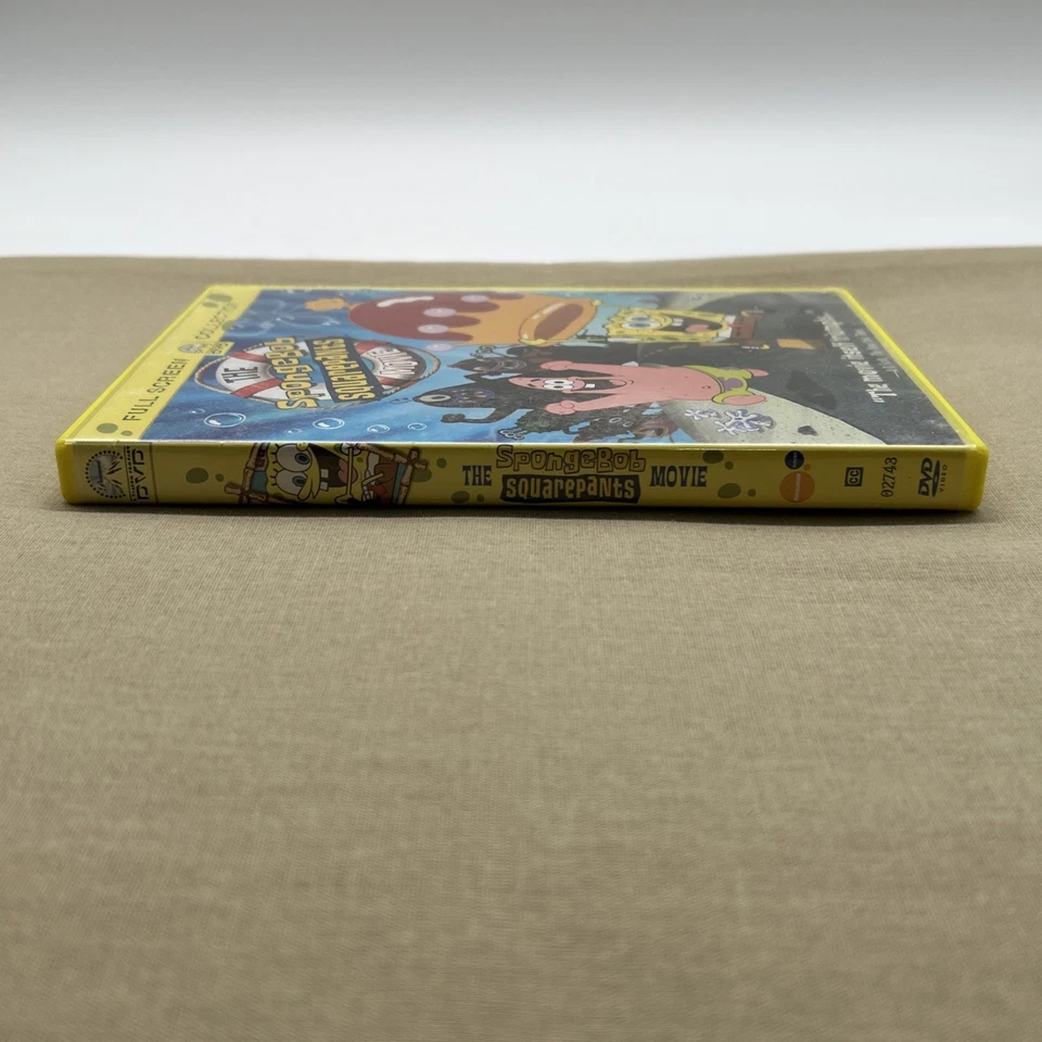 The SpongeBob SquarePants Movie (DVD 2004) Nickelodeon Comedy David Hasselhoff + - Imagem 3 de 4