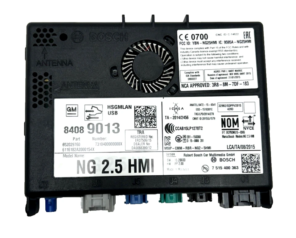 84089013 OEM ACDelco HMI Control Module Assembly 2016-2016 Chevrolet Camaro 6.2L - Image 2 of 4