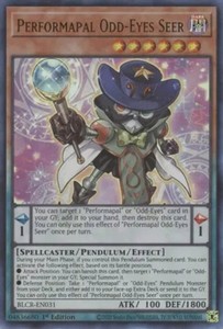 Performapal Odd-Eyes Seer BLCR-EN031 Ultra Rare 1st Edition