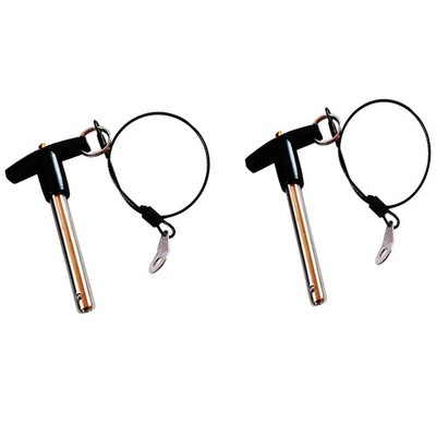 T Handle Lock Pins Stainless Steel 304 Push-Button Quick Release Pin, Pin Dia...