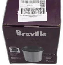 Breville Bcb100bss Espresso Knock Box, Large Puck Capacity, Brushed Stainless