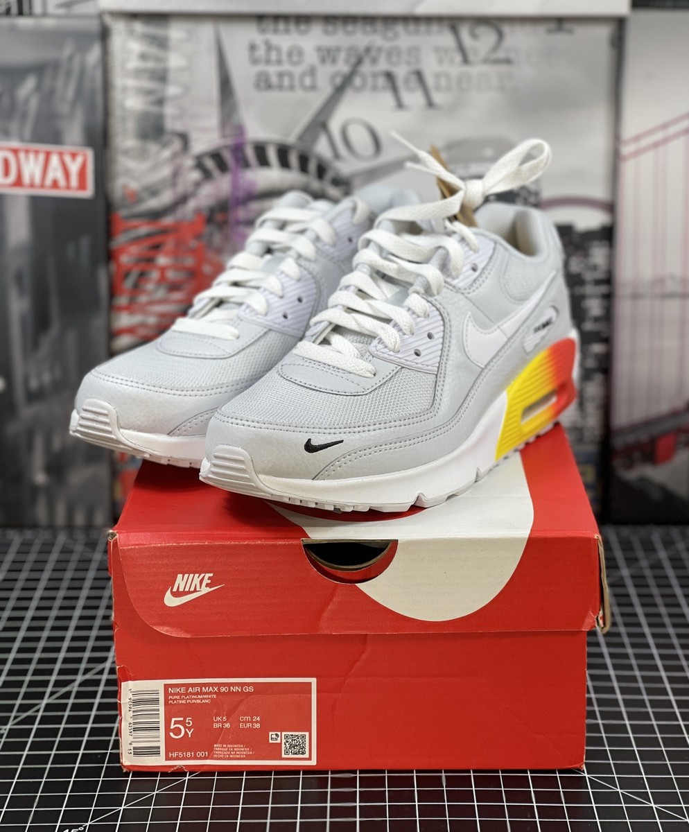 Nike Air Max 90 シューズ US 7.5 Nike Air Max 90 White/Black/Gold Shoes Mens Size US 8-13