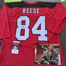 Michael Biehn Signed Custom XL Skynet Jersey & 8X10 Photo-The Terminator-JSA/BAS