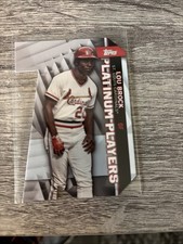 2021 Topps Update Topps Platinum Players Die-Cuts Lou Brock PDC-68 Cardinals