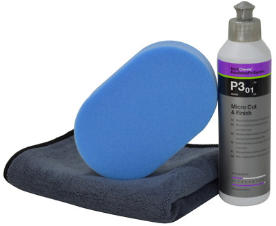 Handpolitur Set Liquid Elements Polierschwamm Koch Chemie Politur P3.01 + Tuch