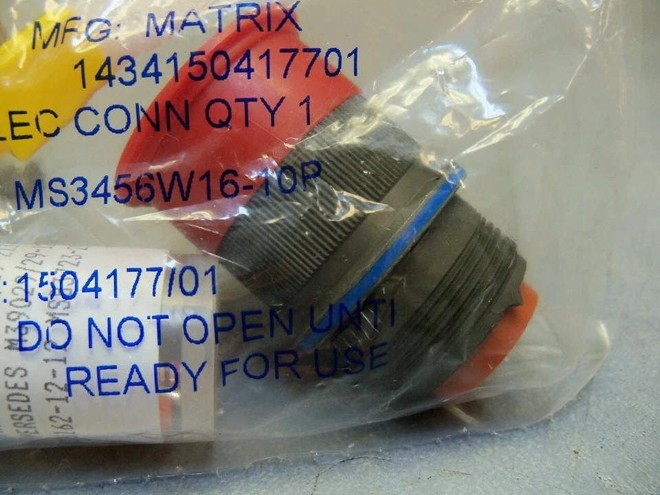 CONNECTOR MS3456W16-10P TTI Circular MIL Spec - Image 3 of 4