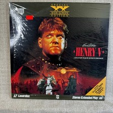 Henry V Special Widescreen Edition Laser Disc New Sealed 191 CBS Fox