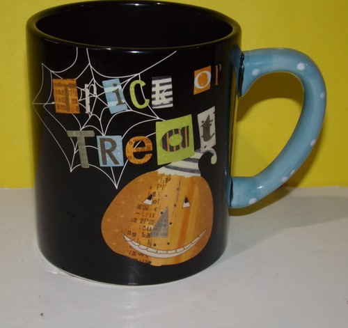 Taza de café de cerámica Cracker Barrel Wendy Bentley truco o trato de Halloween - Imagen 1 de 3
