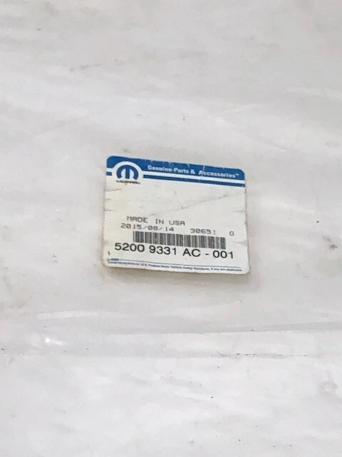 Cable de freno de estacionamiento OEM Mopar 52009331AC Foto 2 de 3