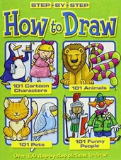 How to Draw 101 Cartoon Characters, 101 Animals, 101 Pets, 101 Fu... by Top That