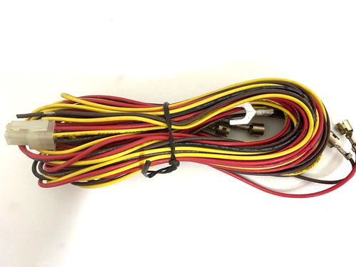 RARE NEW SQUARE 4 PIN POWER SUPPLY CONNECTOR WITH 14 FEET OF CABLE RM1CB6 - Picture 2 of 4