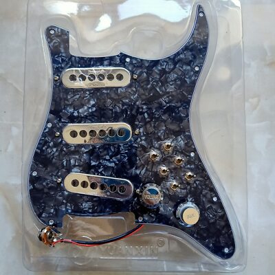Loaded SSS Guitar Pickguard Set Tri-Sonic Alnico Pickups For Brian May Guitar