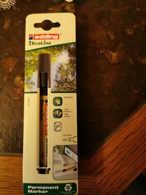 Permanentmarker 22 EcoLine, nachfüllbar, 1 - 5 mm, schwarz Edding Edding 22001