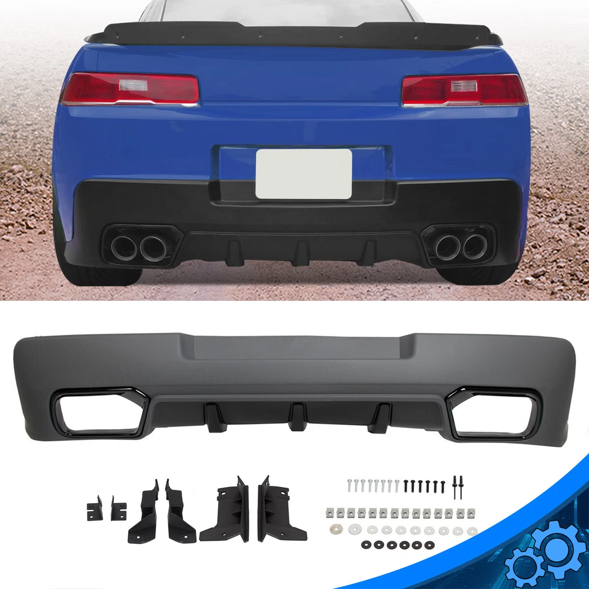 2014 camaro on sale rear bumper