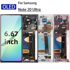 For Samsung Galaxy Note 20 Ultra Small OLED LCD Display Touch Screen Replacement