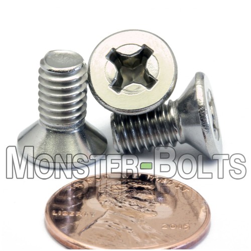 M6 Stainless Steel Phillips Flat Head Countersunk Machine Screws A2 18-8 DIN 965 - 第 5/6 張圖片