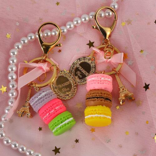 Presents Metal Birthday Ribbon Bag for Gift Keyrings Keychain Macarons Cake - Picture 1 of 11