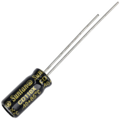 Panasonic EEU-FC1E471 Condensateur électrolytique sortie radiale 5 mm 470 µF 25 V 20 % () 10 mm