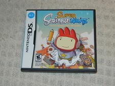 Nintendo DS Super Scribblenauts Case and Manual ONLY