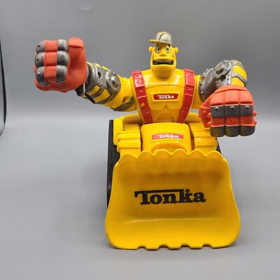 Tonka Hasbro My Talkin' Truckbot Grady Roads Bulldozer 2000 Not
