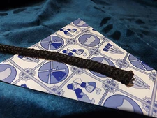 15 FEET BLACK STOVE GLASS SEAL 1/4" FIRE ROPE GASKET WOOD COAL PELLET STOVE 1/4 