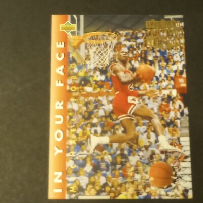 1992 Upper Deck Michael Jordan #453 In Your Face Error Card Champ