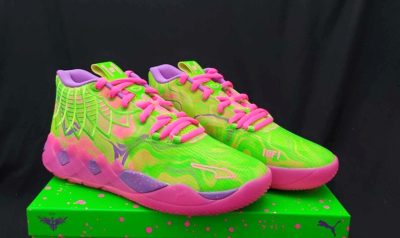 PUMA x Lamelo Ball MB.01 Inverse Toxic Mens Size 8 US/9.5W 310437