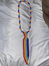 Rainbow Kandi Tie