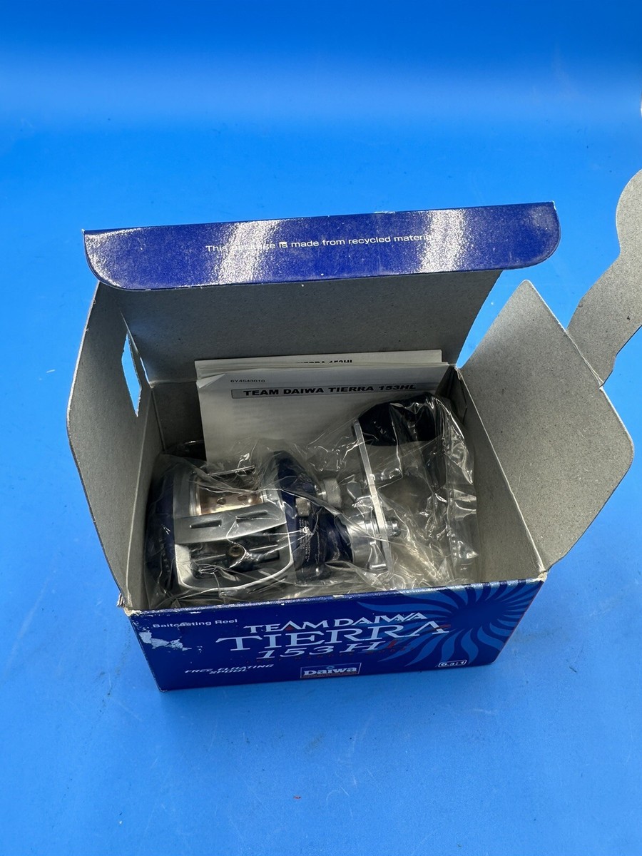 NEW Team Daiwa TIERRA 153HL 6.3:1 Bait Casting Reel Left Hand