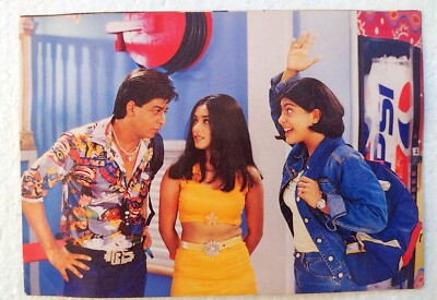 Bollywood-Schauspielerin Kajol Devgan Shahrukh Khan Rani Mukherjee Original-P...