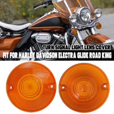 2* For Harley Heritage Softail Touring 86-19 Turn Signal Light