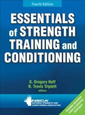 Essentials of Strength Training and Conditioning 4th Edition With  - VERY GOOD