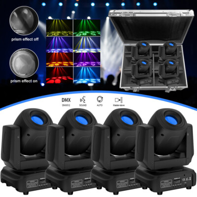 120W Spot Moving Head LED DMX Prisma 8Farben Lichteffekt Bühnenlicht Ostern