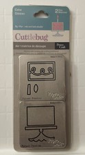 Cuttlebug by: Provo Craft 2 Dies "CAKE" Scrapbooking