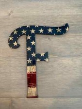 American Flag Letters Laser Cut Made in the USA