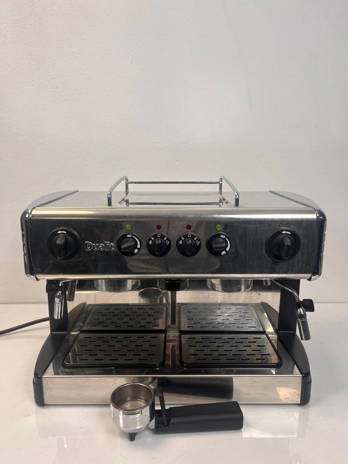 Dualit double espresso coffee maker chrome 84012 coffee machine /one portafilter